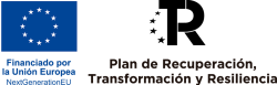 Logos de financiado por la unión europea y plan de recuperación, transformación y resiliencia